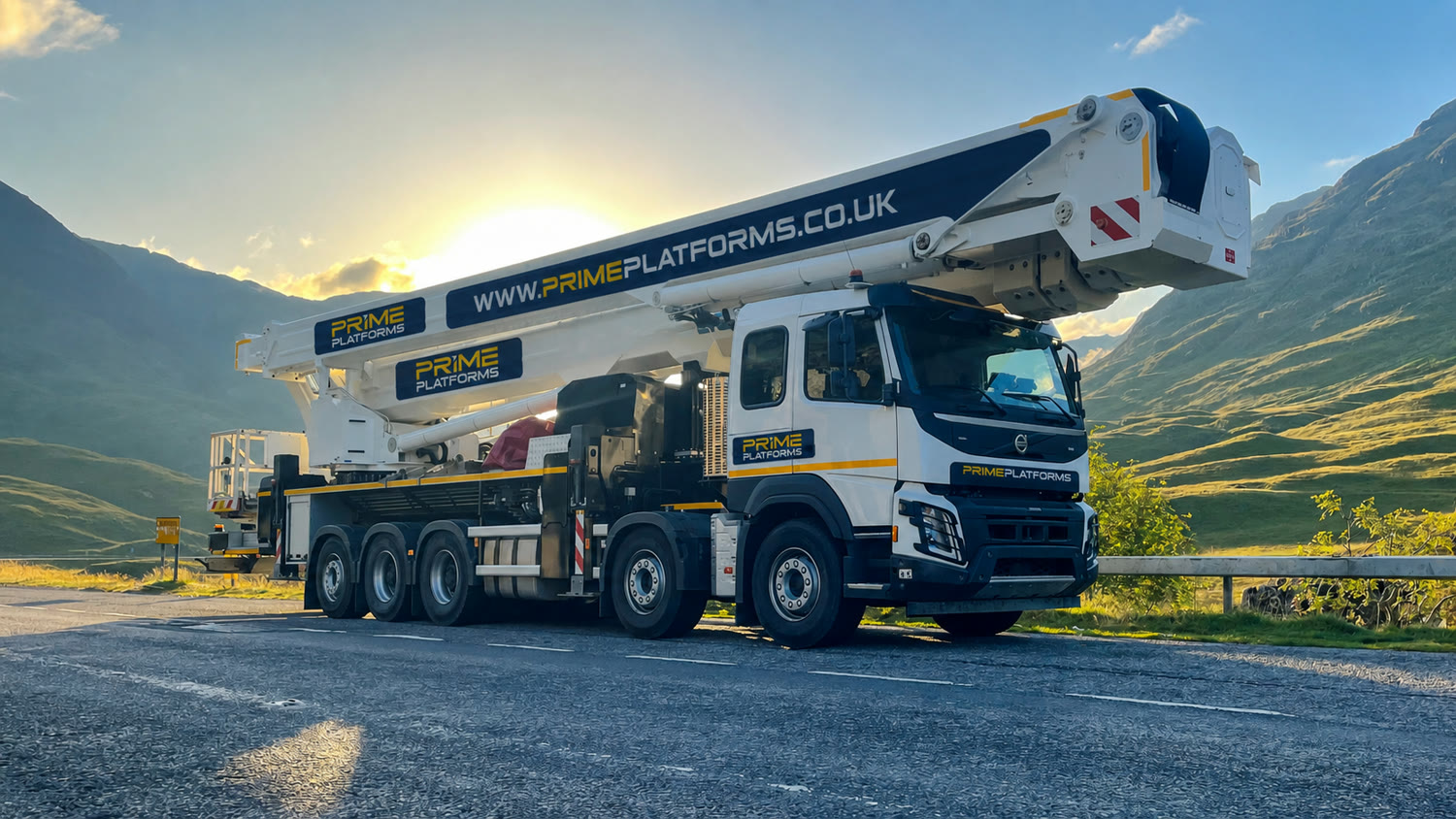 Prime Platforms truck mounted access platform