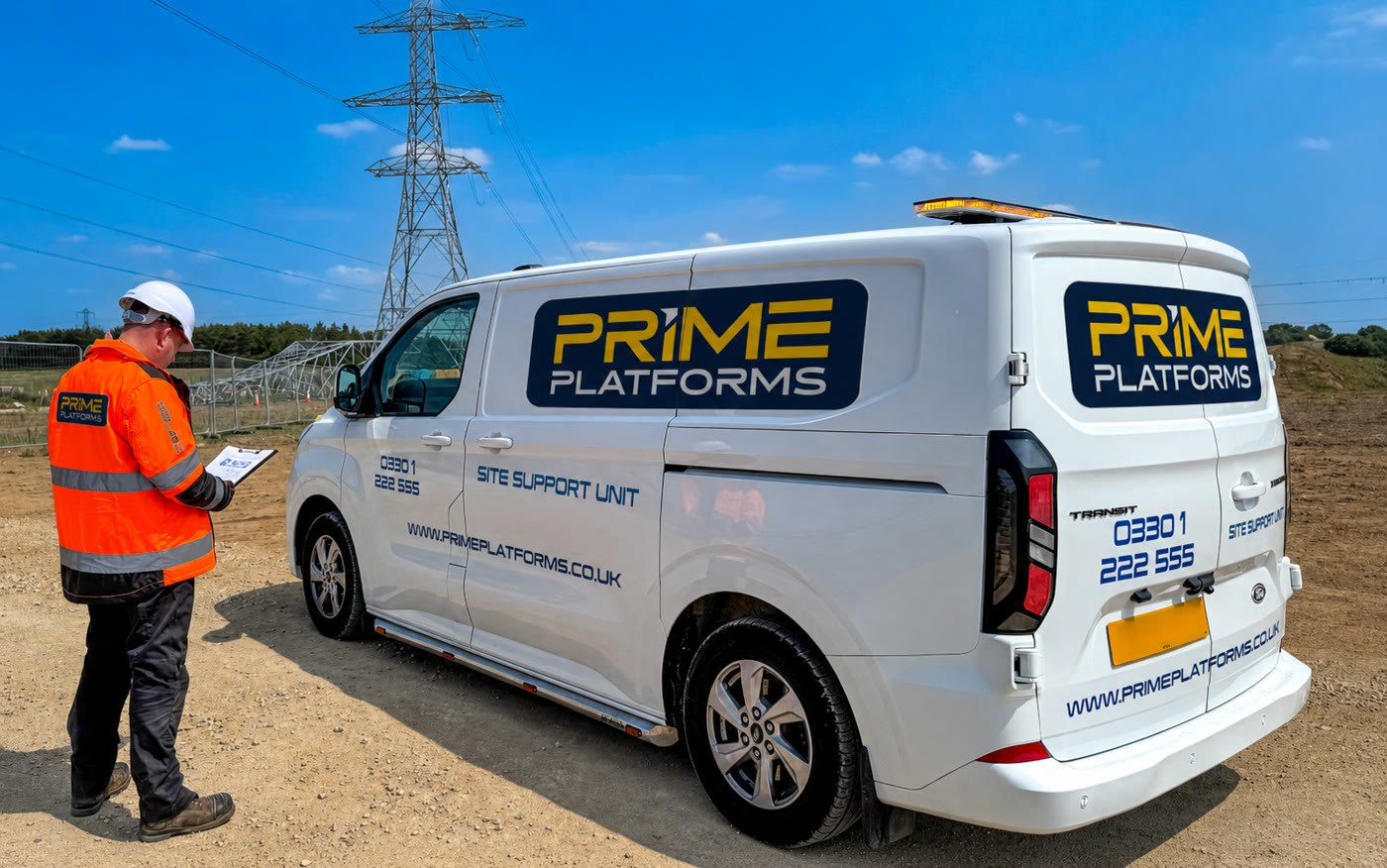 Prime Platforms truck mounted access platform
